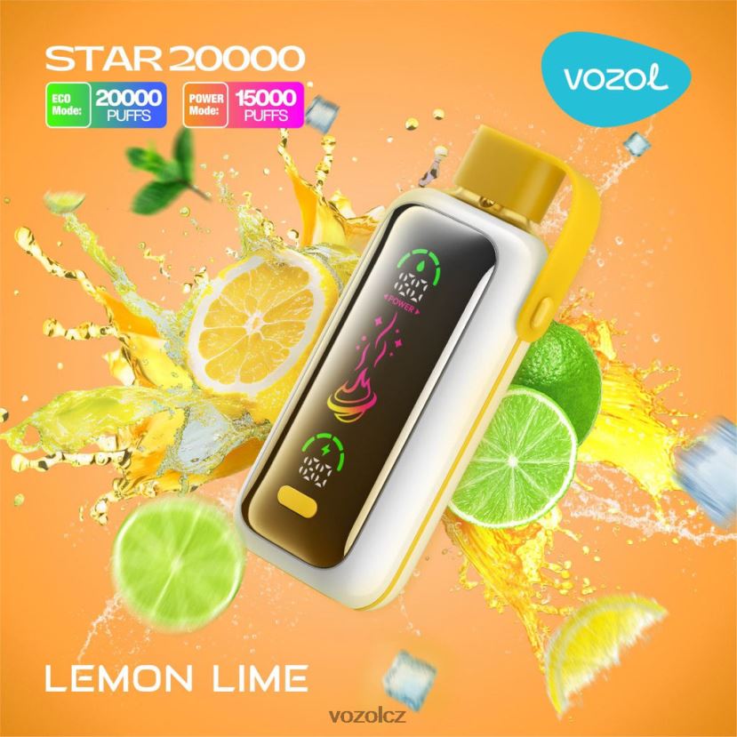 VOZOL STAR 20 000 citronová limetka 6F2V6611 | Vozol Czech Republic