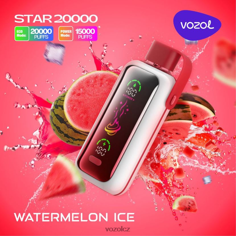 VOZOL STAR 20 000 melounový led 6F2V663 | Vozol Praha