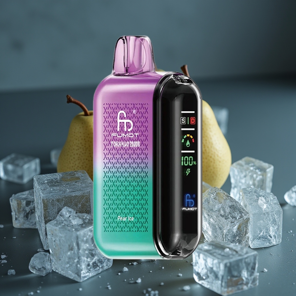 Fumot Tornado 20000 Puffs Dual Mesh Coil 20ml Hruška Led