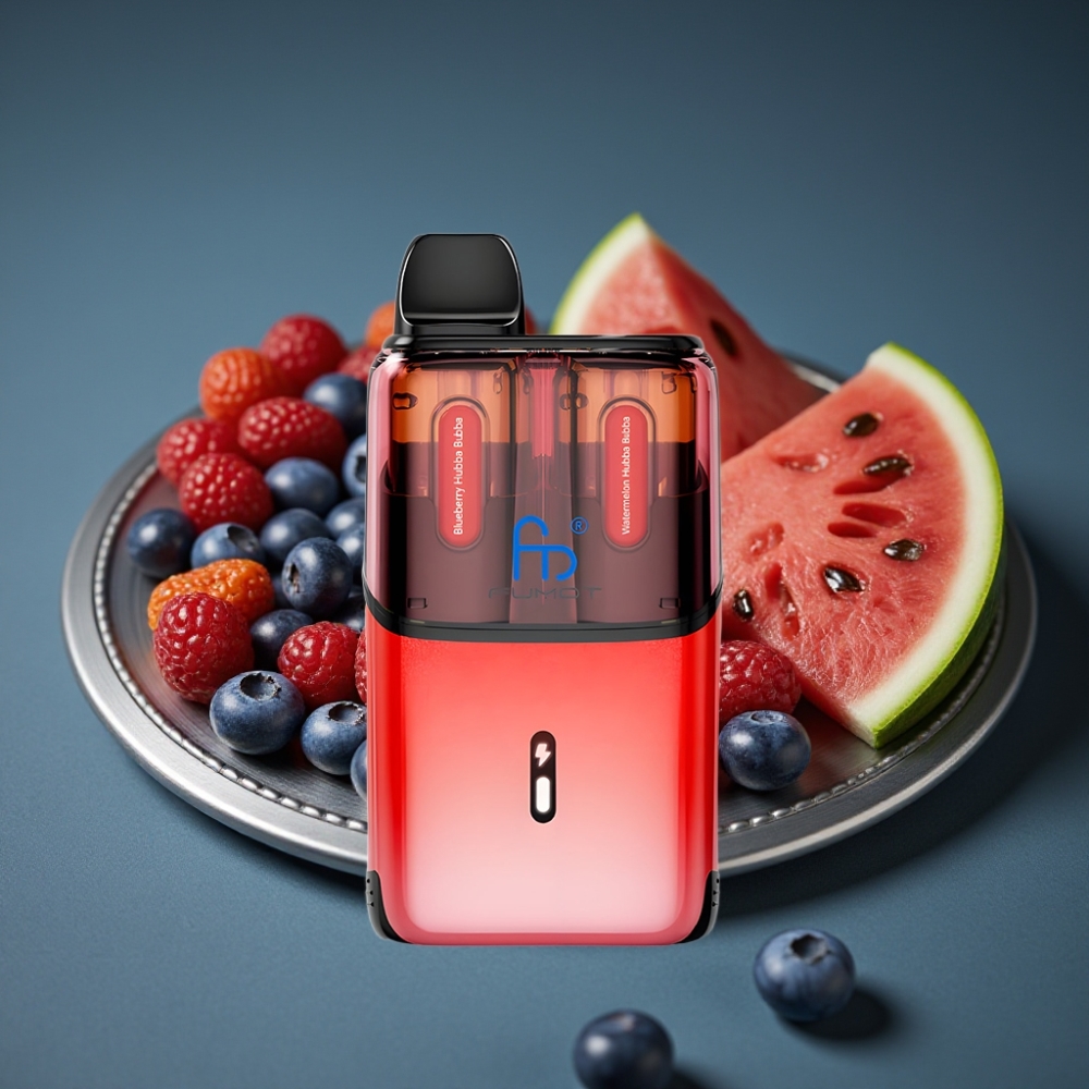 Fumot Ultra T32000 Disposable Vape Borůvka Hubba Bubba - Vodní meloun Hubba Bubba 32000 fajček, 24ml, Mesh Coil