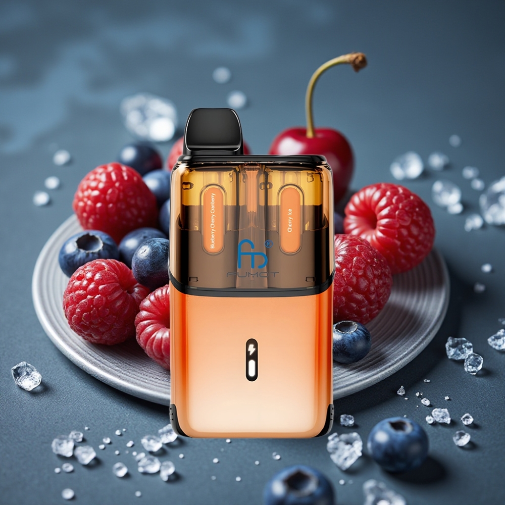 Fumot Ultra T32000 Disposable Vape Borůvka Třešeň Brusinka - Ledová Třešeň 32000 800mAh 24ml