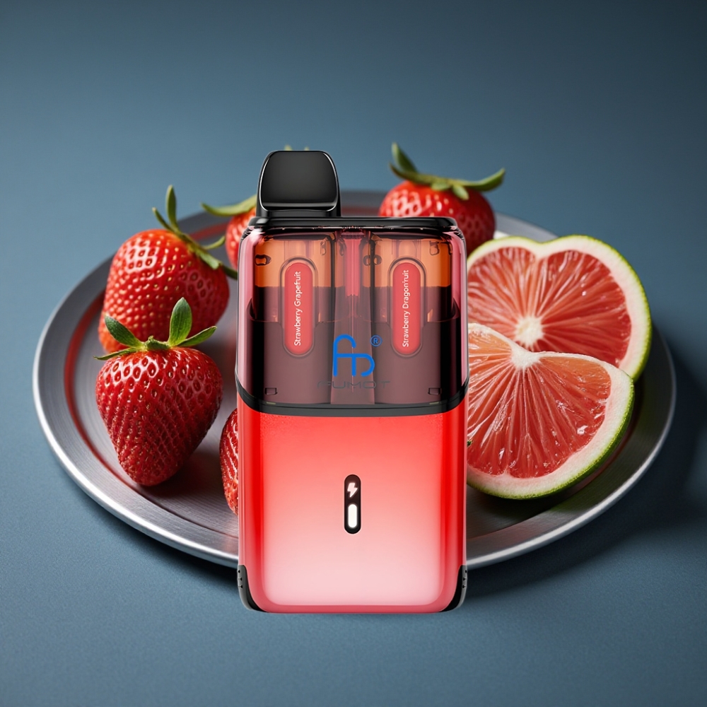 Fumot Ultra T32000 Disposable Vape Jahoda Grapefruit - Jahoda Dragonfruit 32000 puffů 24ml
