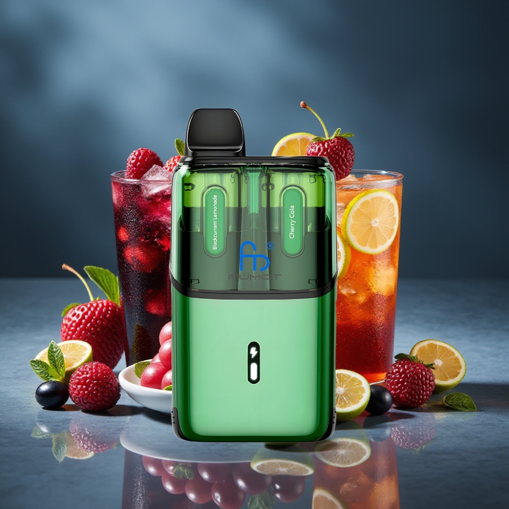 Fumot Ultra T32000 Černý rybíz Limonáda - Třešňová Kola 32000 fajfek 800mAh 24ml