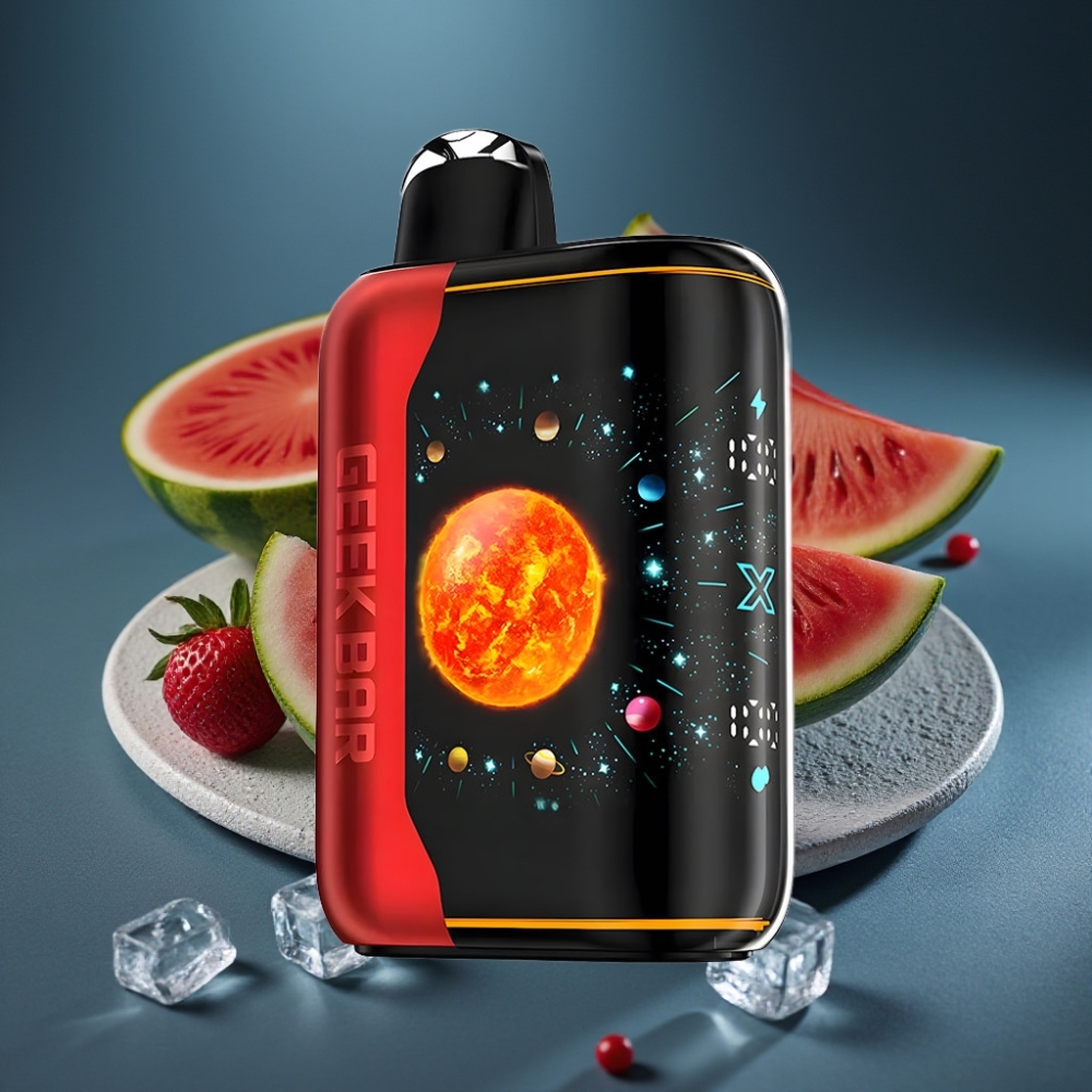 GEEK BAR Platinum Edition 25000 Puffs Watermelon Ice, Dual Mesh Coil, 20mL