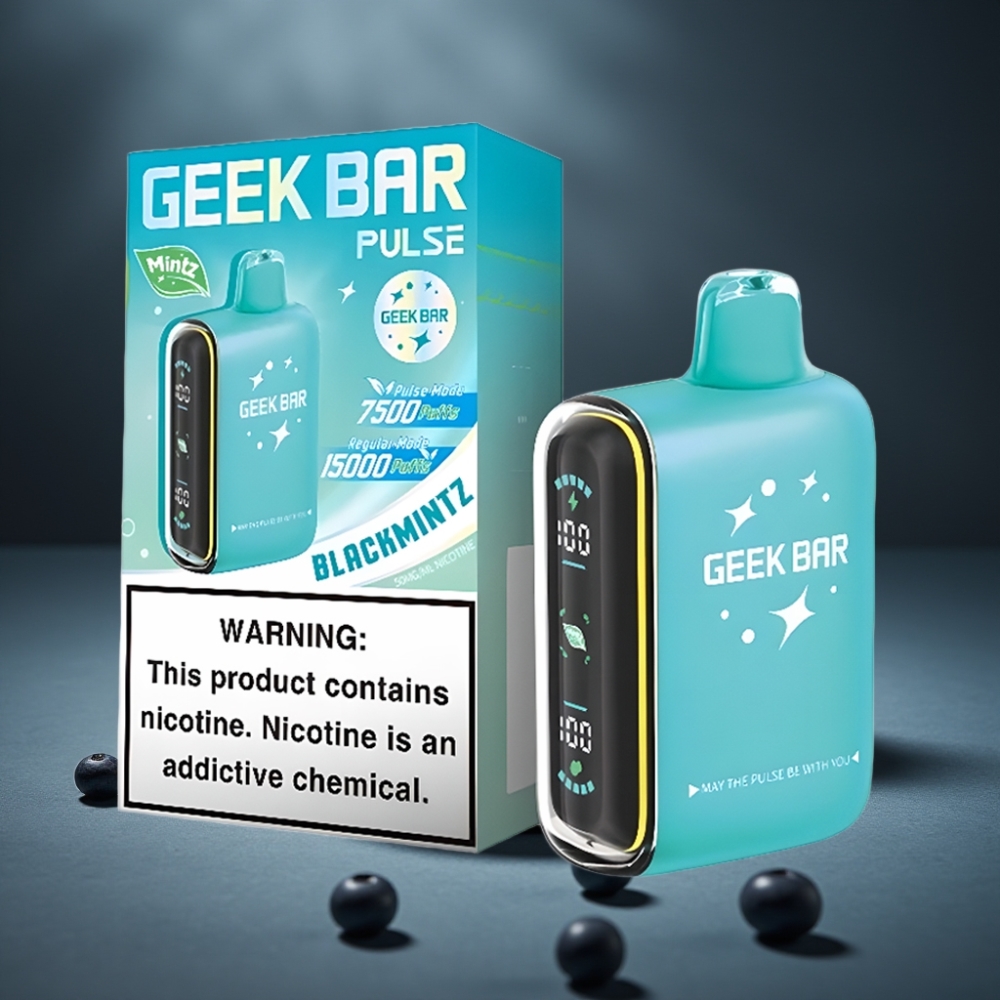 GEEK BAR Pulse 15000 Puffs Mátová Edice – 16ML, 5%, 650 mAh