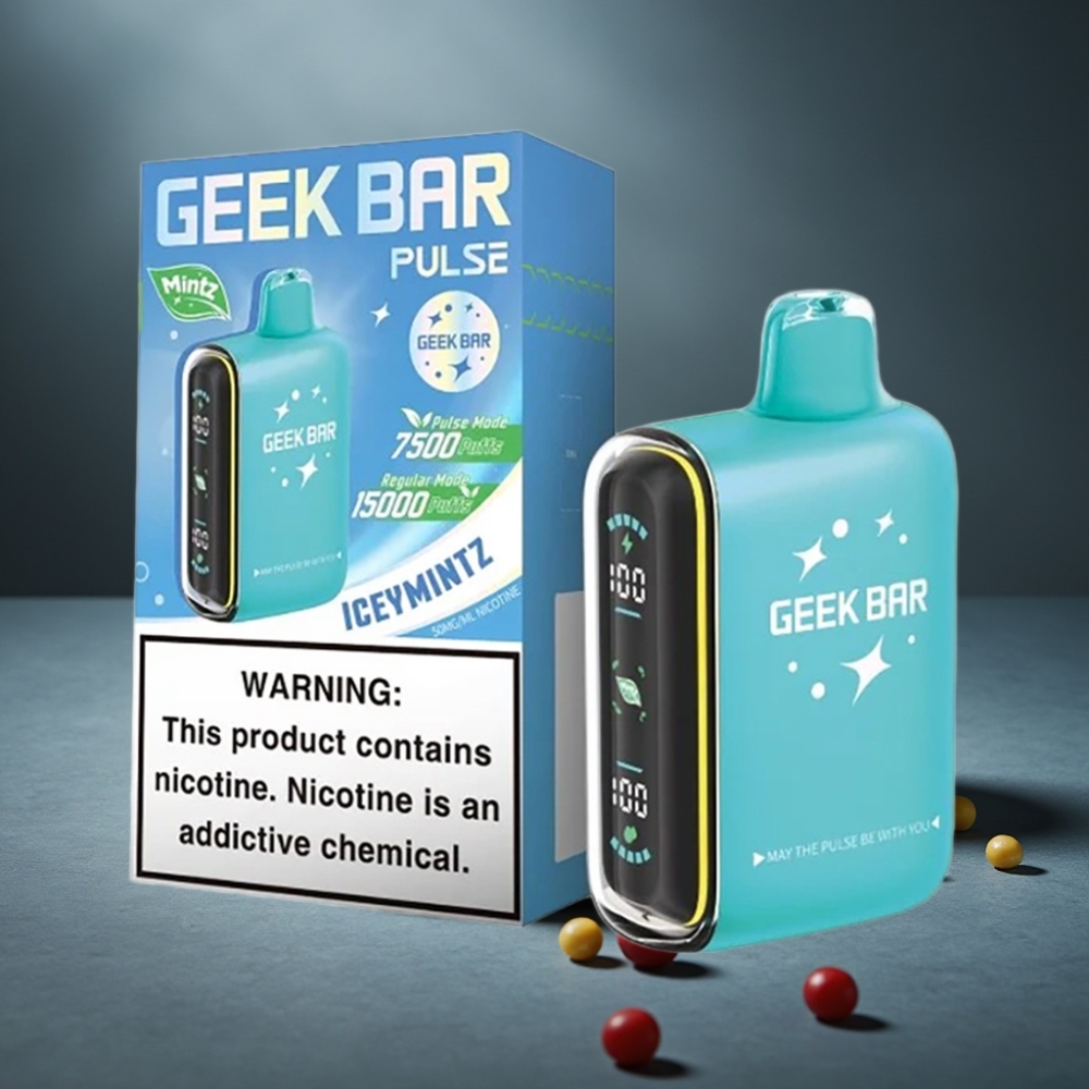 GEEK BAR Pulse 15000 Puffs Mátová Edice – 16ML, 5%, 650 mAh