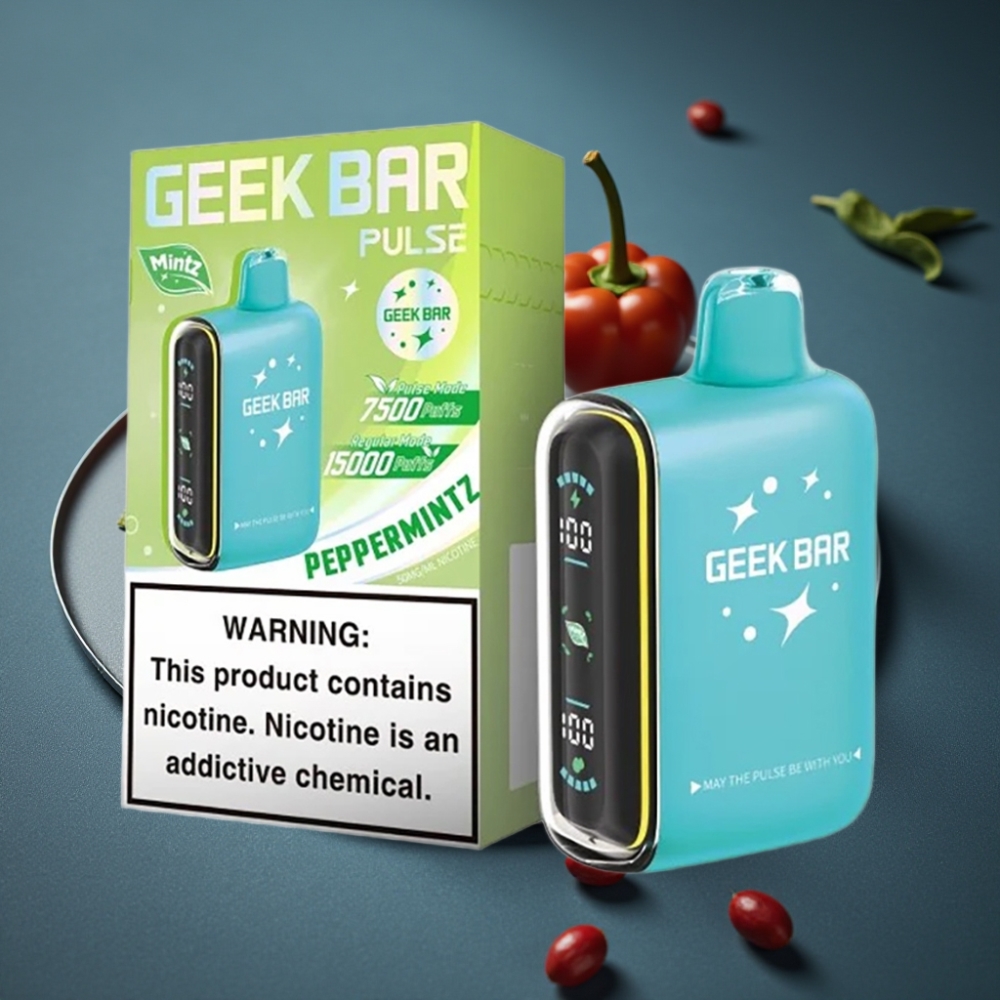 GEEK BAR Pulse 15000 Puffs Mátová Edice – 16ML, 5%, 650 mAh