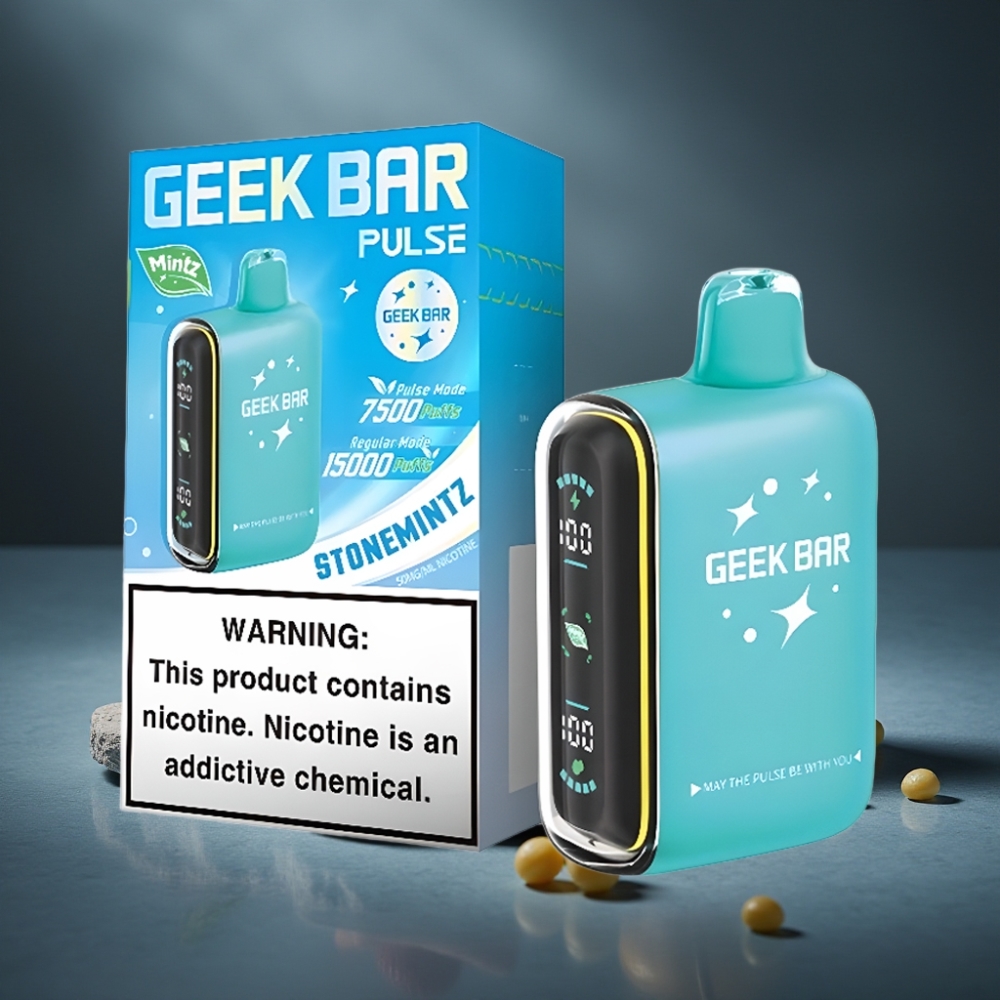GEEK BAR Pulse 15000 Puffs Mátová Edice – 16ML, 5%, 650 mAh