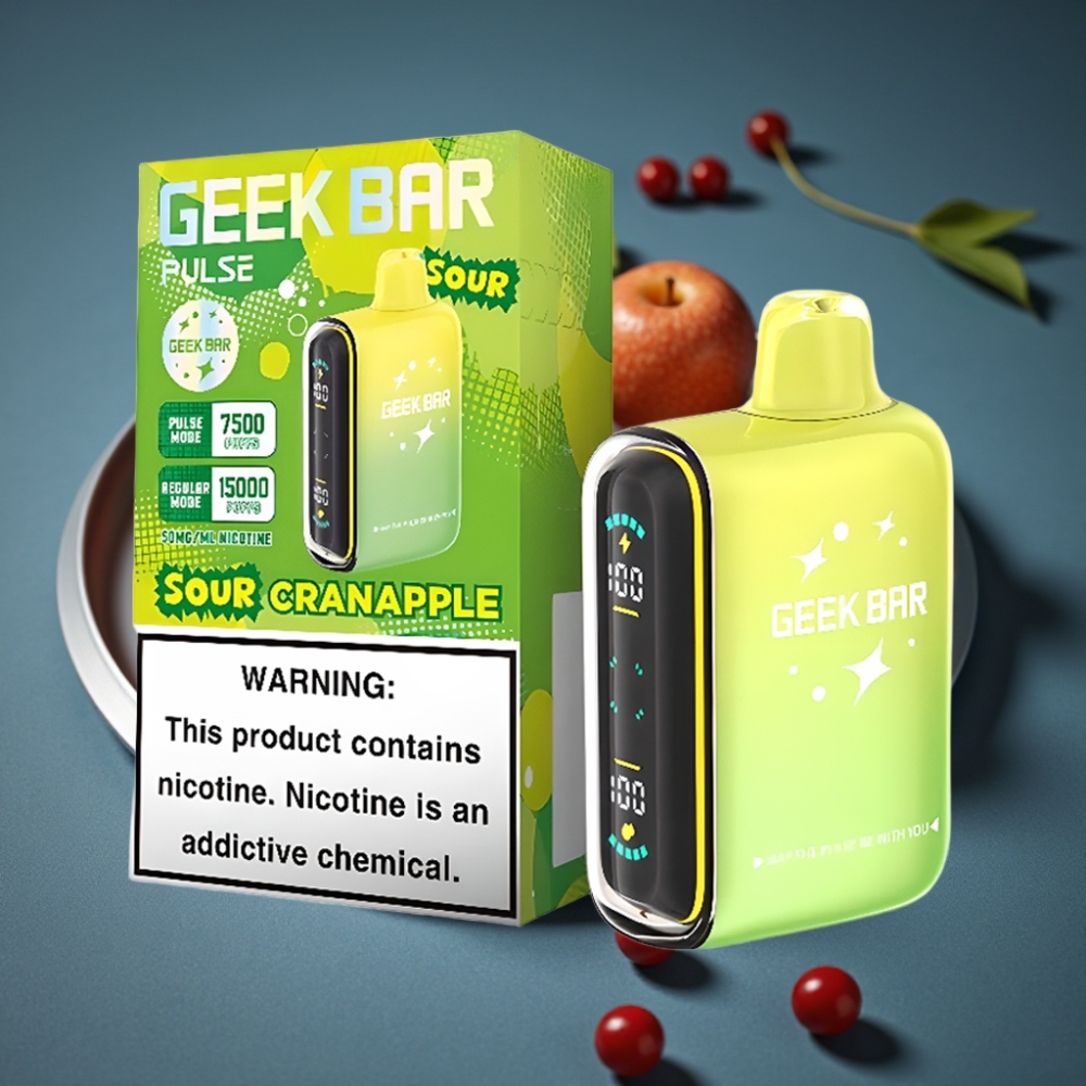 GEEK BAR Pulse 15000 Puffs kyselá edice – 16ML, 5%, 650 mAh
