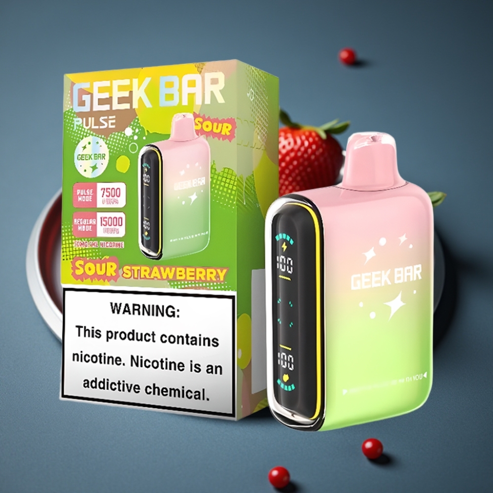 GEEK BAR Pulse 15000 Puffs kyselá edice – 16ML, 5%, 650 mAh