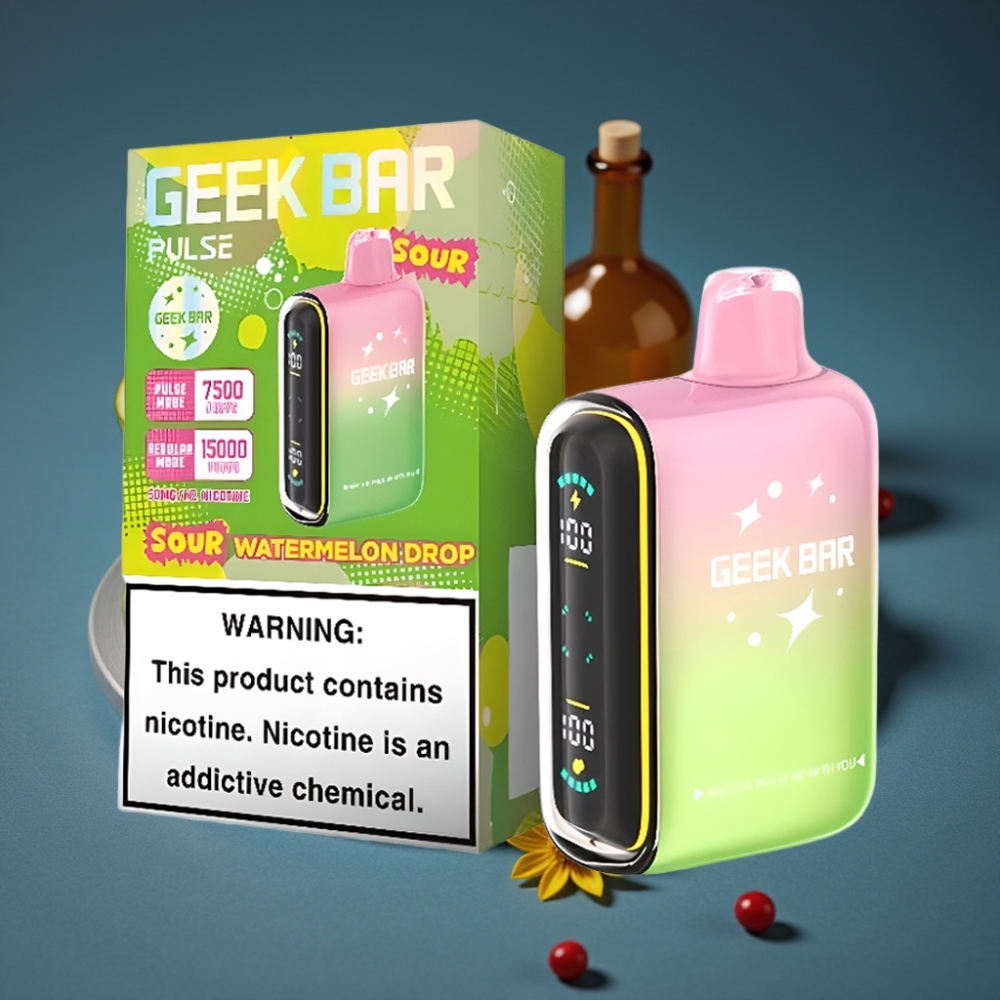 GEEK BAR Pulse 15000 Puffs kyselá edice – 16ML, 5%, 650 mAh