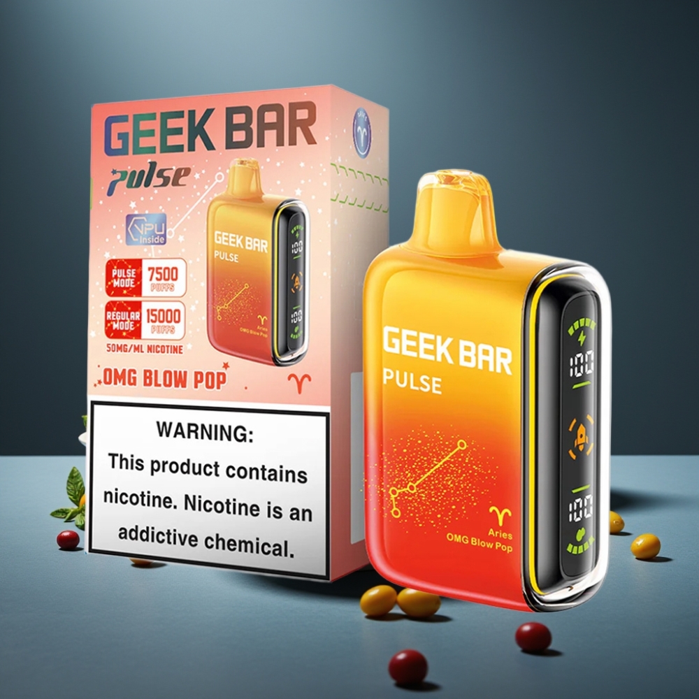 Geek Bar Pulse 15000 Puffs 16ML 5% 650mAh USB-C Edice Zvěrokruh