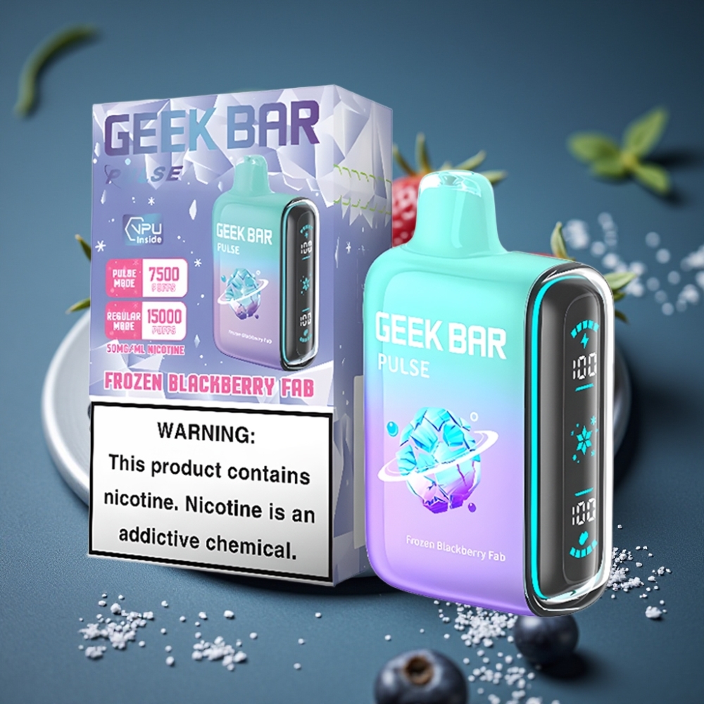 Geek Bar Pulse 15000 Puffs Mrazivá Edice – 16ML, 5%, 650mAh
