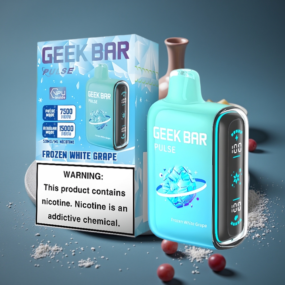 Geek Bar Pulse 15000 Puffs Mrazivá Edice – 16ML, 5%, 650mAh