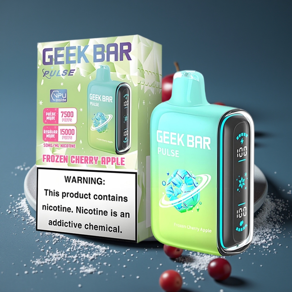 Geek Bar Pulse 15000 Puffs Mrazivá Edice – 16ML, 5%, 650mAh
