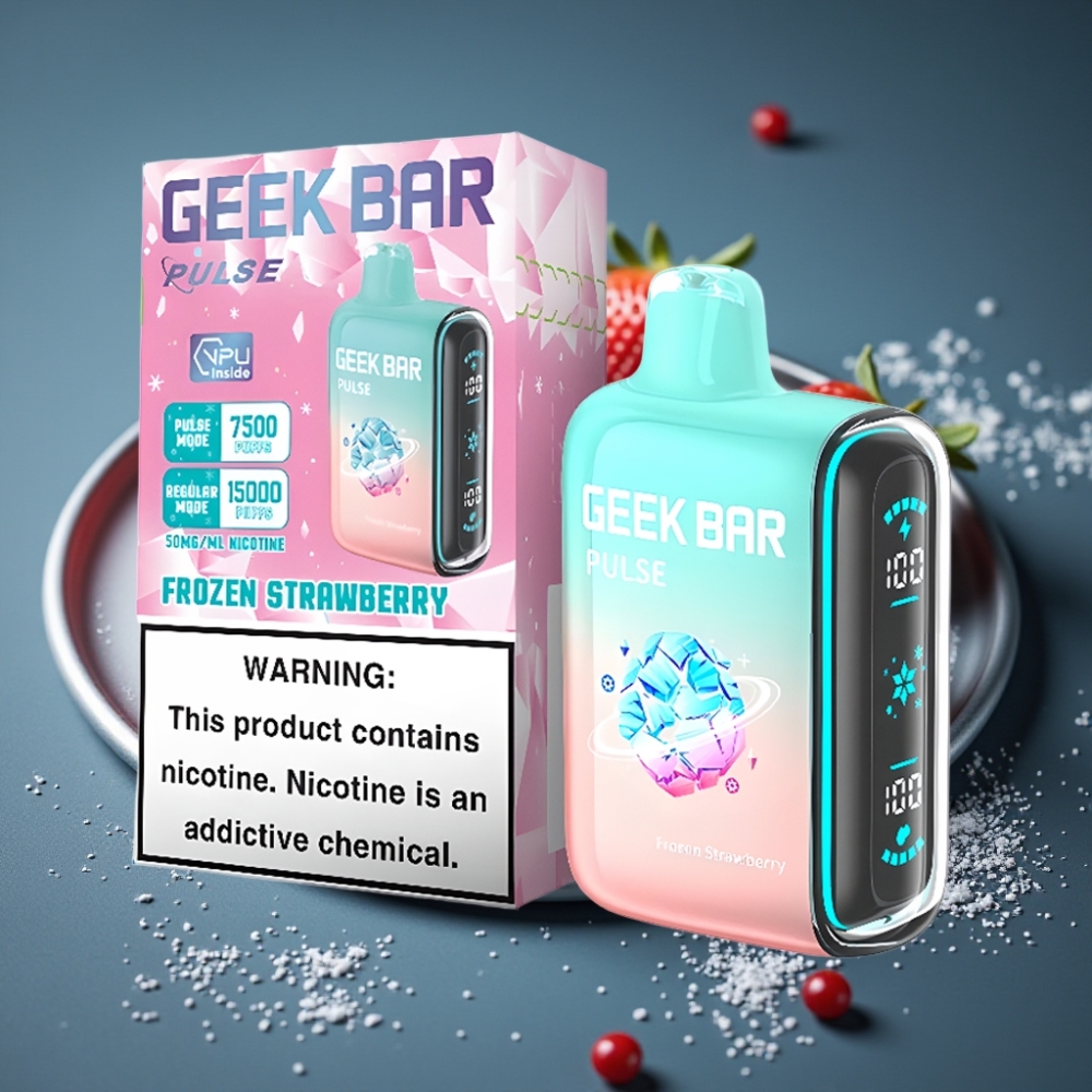 Geek Bar Pulse 15000 Puffs Mrazivá Edice – 16ML, 5%, 650mAh
