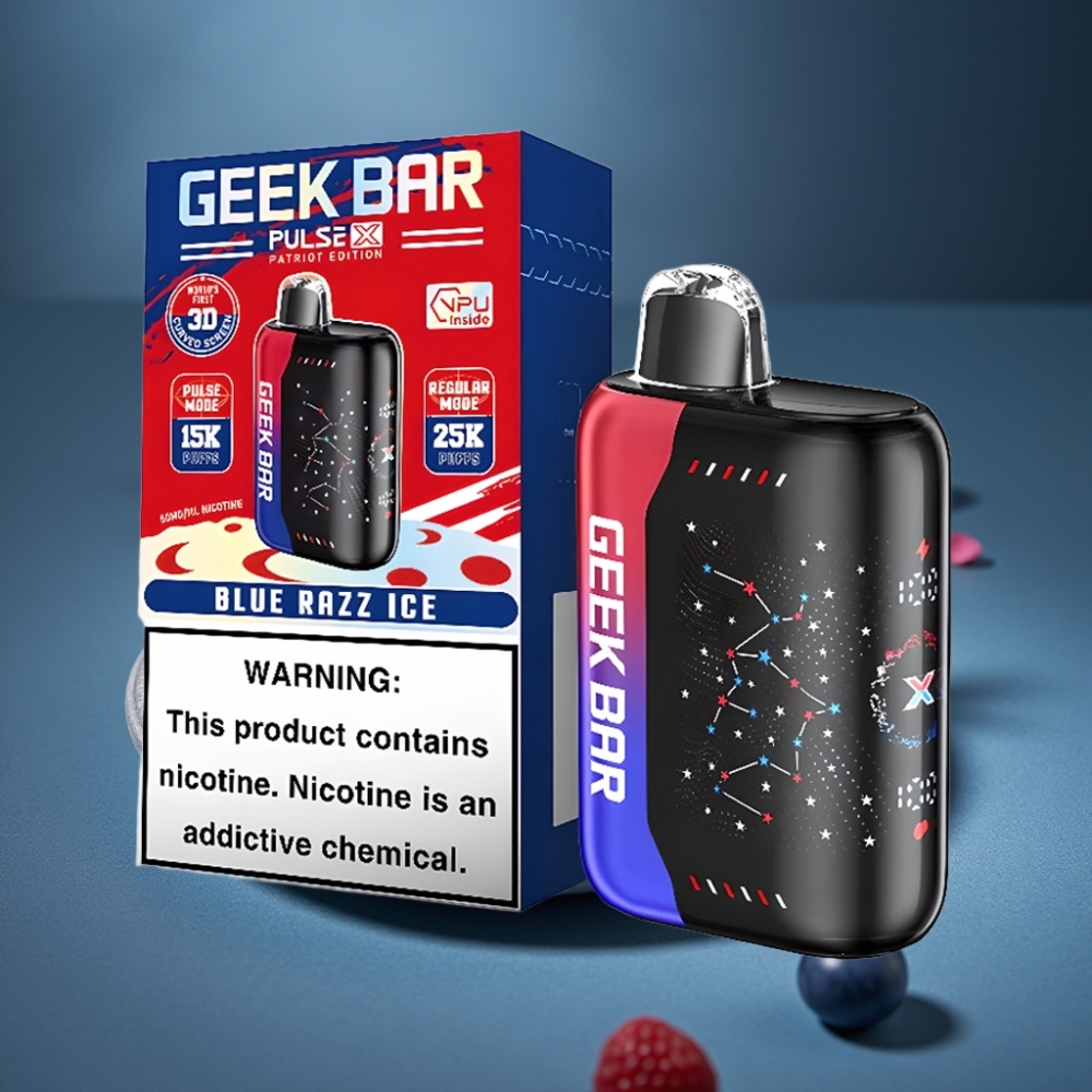 GEEK BAR Pulse X 25000 Puffs až 18mL e-liquid, 0-5% nikotinu, USB-C