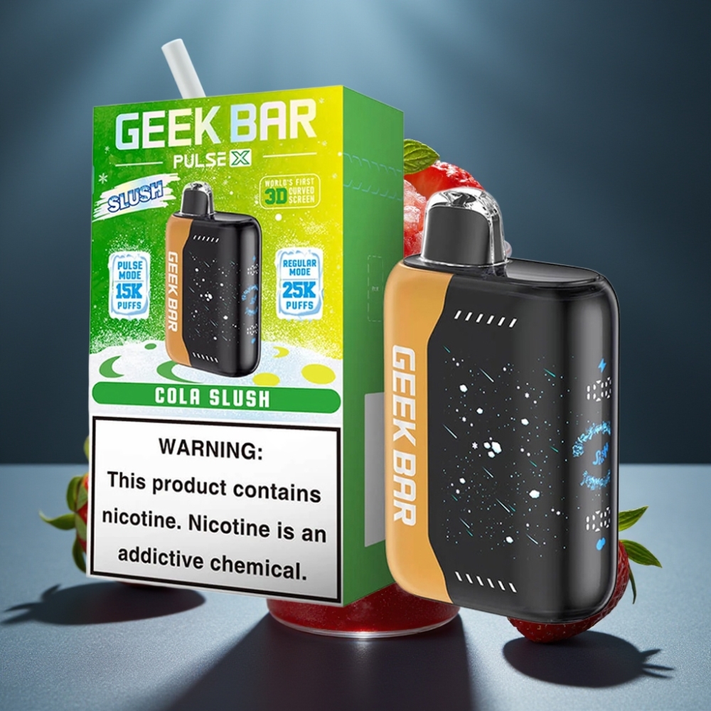 Geek Bar Pulse X 25000 Puffs Slush Edice 18mL 0-5% Nikotinu Dual Mesh