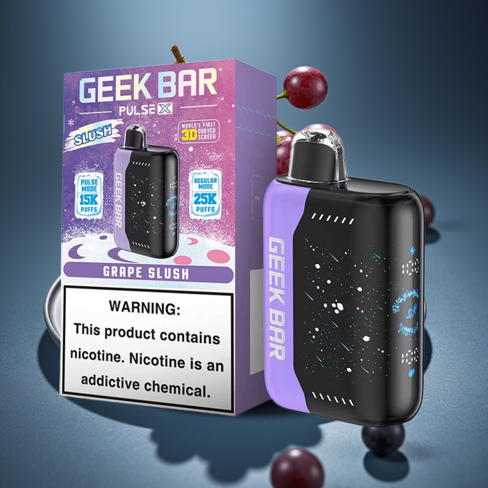 Geek Bar Pulse X 25000 Puffs Slush Edice 18mL 0-5% Nikotinu Dual Mesh
