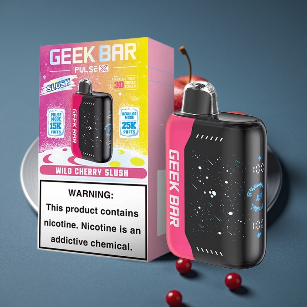 Geek Bar Pulse X 25000 Puffs Slush Edice 18mL 0-5% Nikotinu Dual Mesh