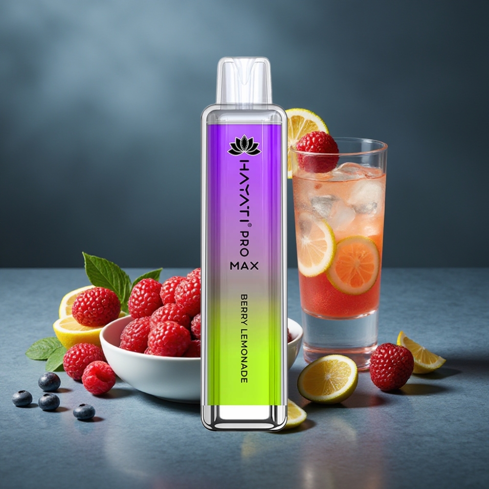 Hayati Pro Max 4000 Puffs Disposable Vape Berry Lemonade, 2ml/10ml, 1400mAh