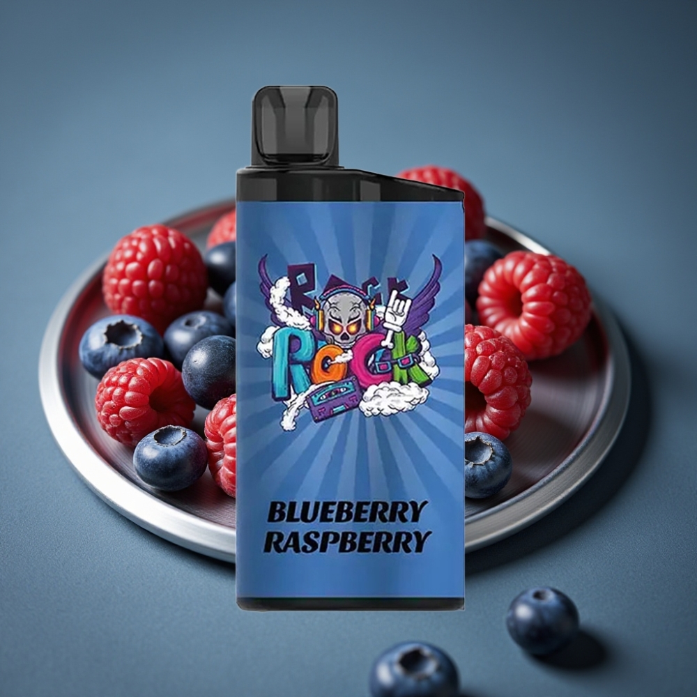 IGET Bar 3500 Puffs Borůvka Malina, 1400 mAh, 1.2 Ohm Mesh Coil, 78g