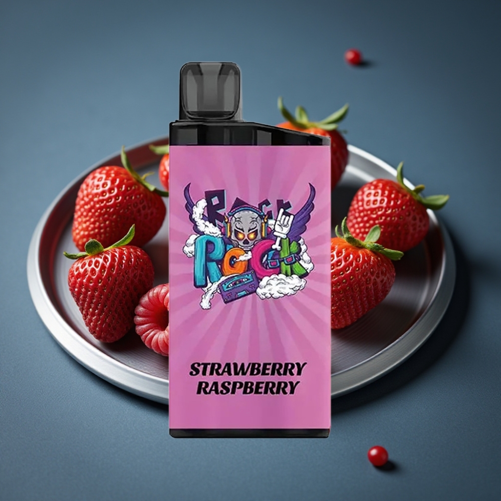 IGET Bar 3500 Puffs Jahoda Malina, 1400 mAh, 1.2 Ohm Mesh Coil