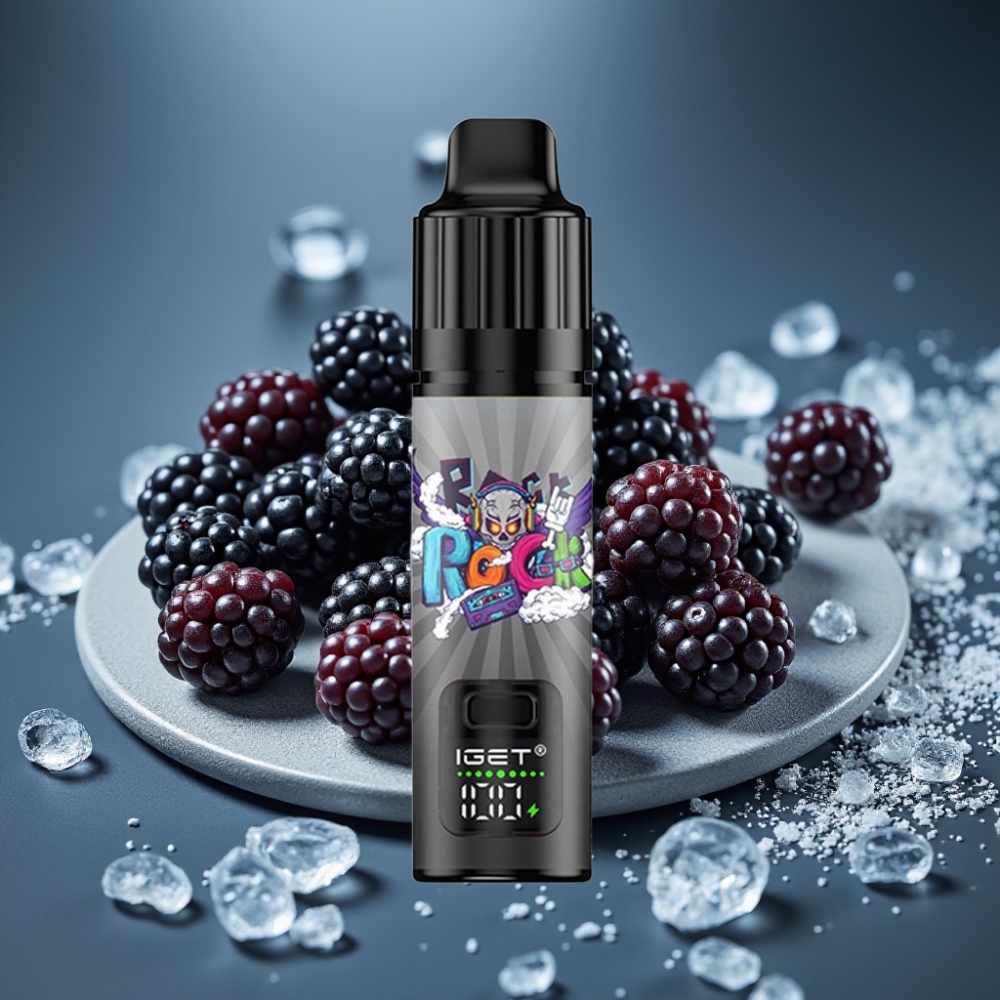 IGET BAR PLUS S3 POD 10000 Puffs Blackberry Ice 18ml 5%