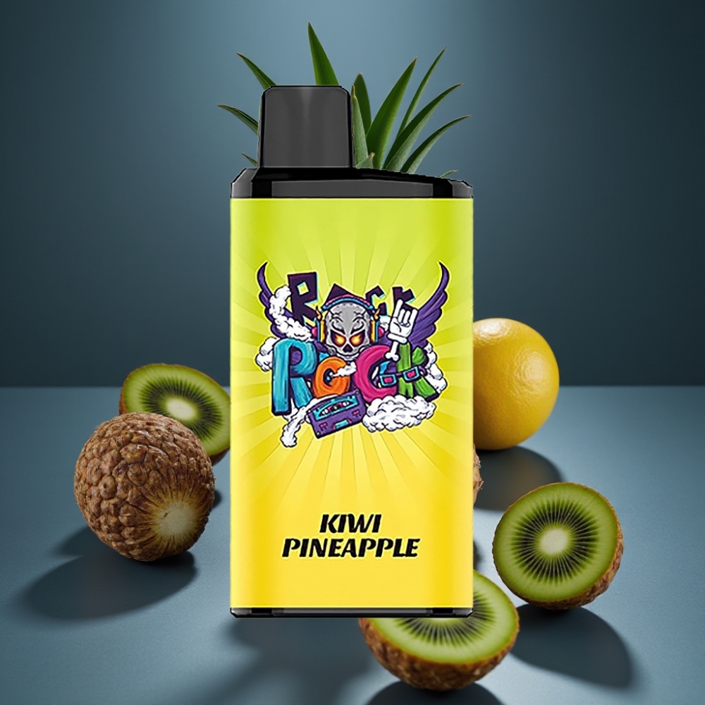 IGET Bar Pro 10000 Puffs Kiwi-Ananas, 2000 mAh, 1.2 Ohm Mesh Coil