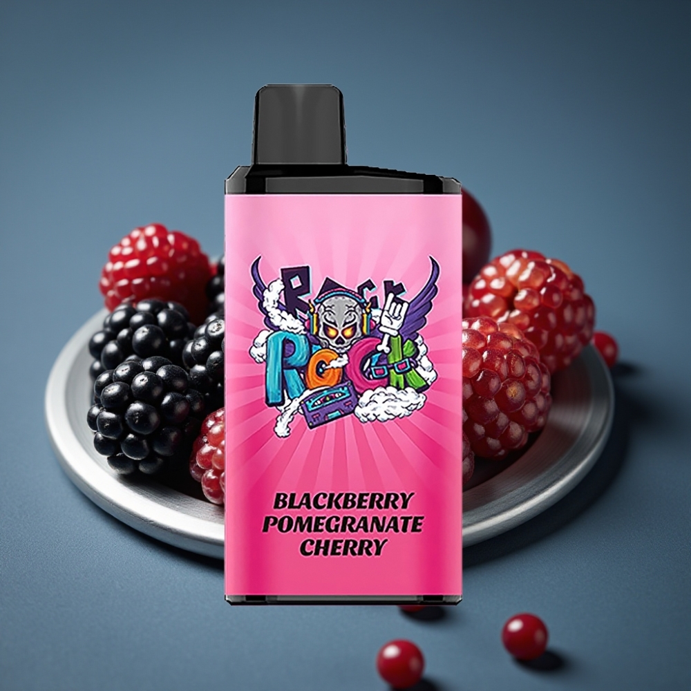 IGET Bar Pro 10000 Puffs Ostružina Granátové Jablko Třešeň, 2000 mAh, 1.2 Ohm Mesh Coil